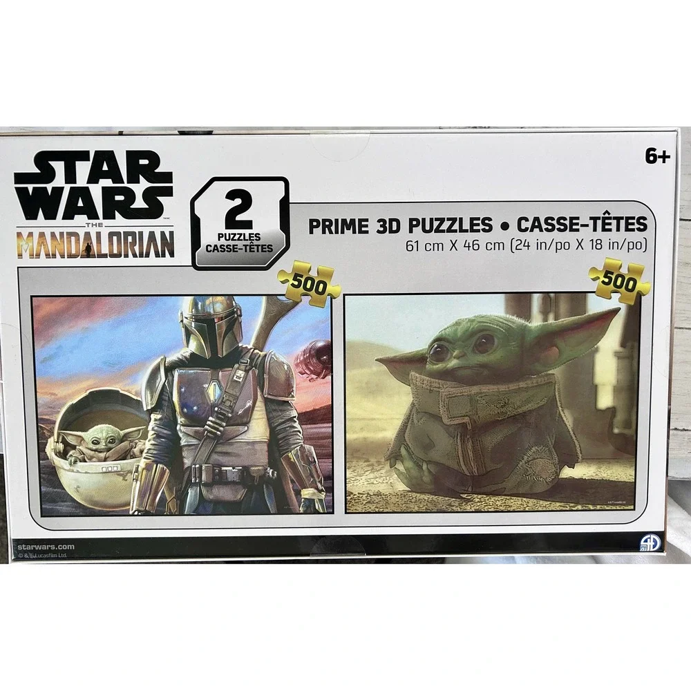 Star Wars Mandalorian Ultimate Prime 3D Lenticular Puzzles [Twin Pack]